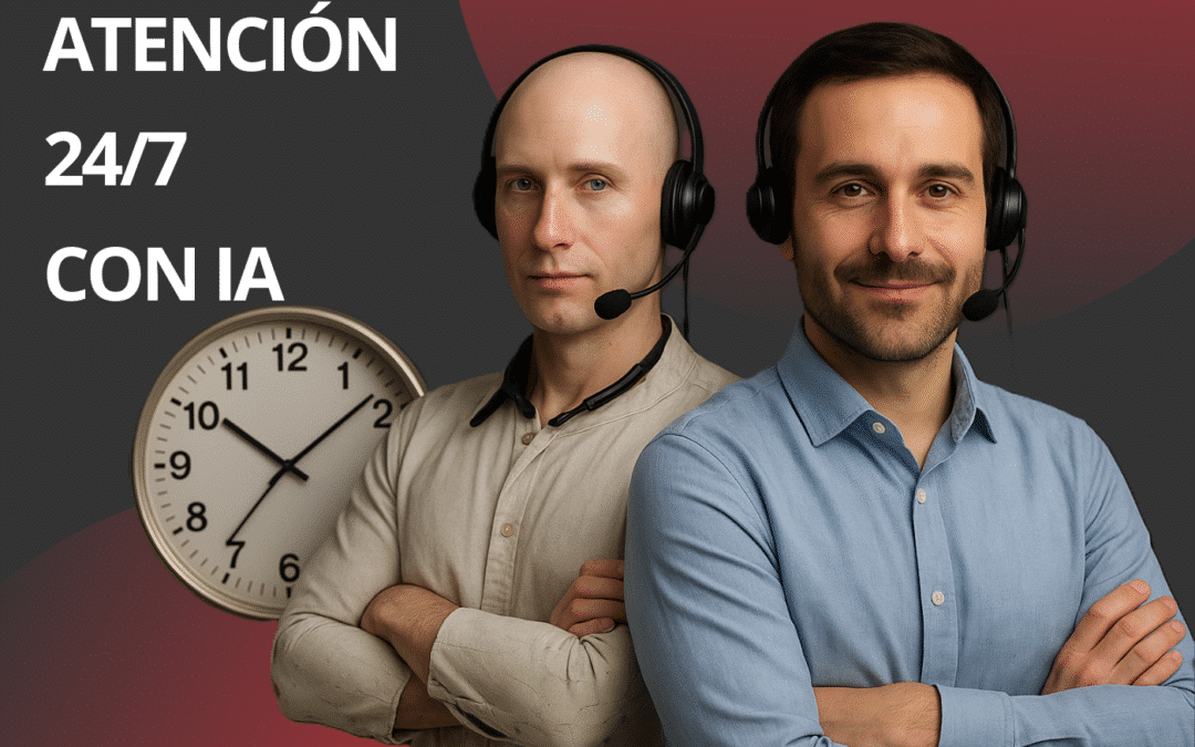 Atención 24/7 con IA: automatiza tu servicio sin desconectarte de tus clientes