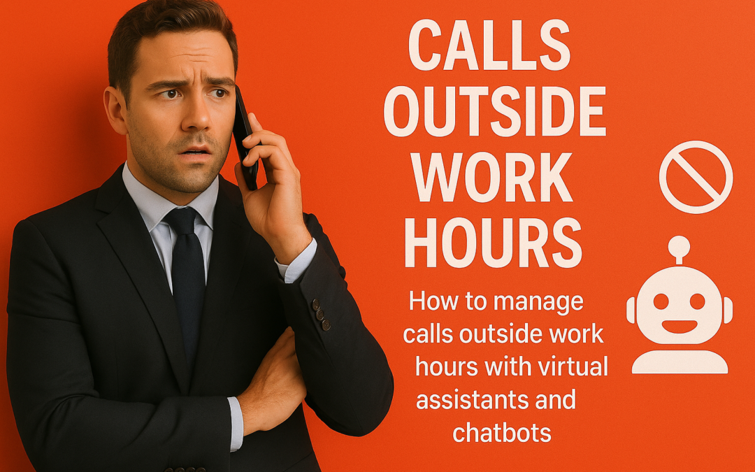 The solution to calls outside of working hours: virtual assistants and intelligent chatbots