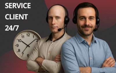 Service client 24h/24 et 7j/7 avec l’IA : automatisez votre support sans perdre le lien avec vos clients