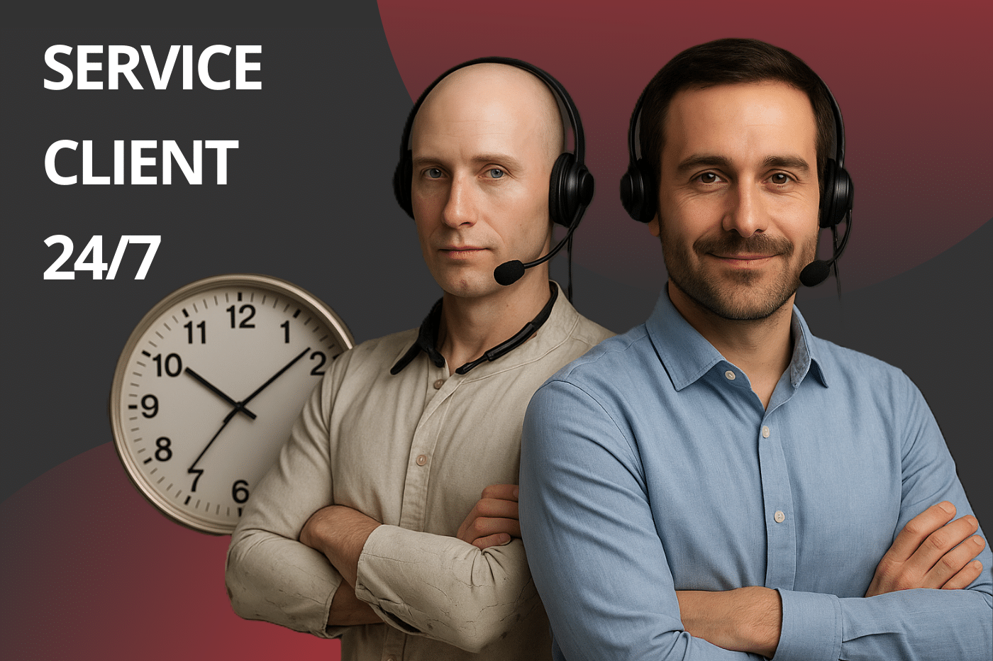 service client 24 7